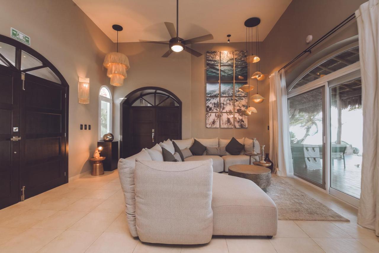 Villa Destiny Tulum Beach Front Luxury Villa Exterior foto
